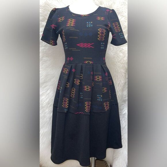 LuLaRoe Amelia Dress - Picture 1 of 7